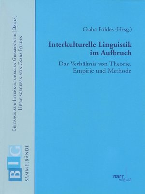 cover image of Interkulturelle Linguistik im Aufbruch
